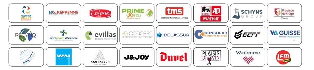Sponsors Waremme Volley 2026-2027