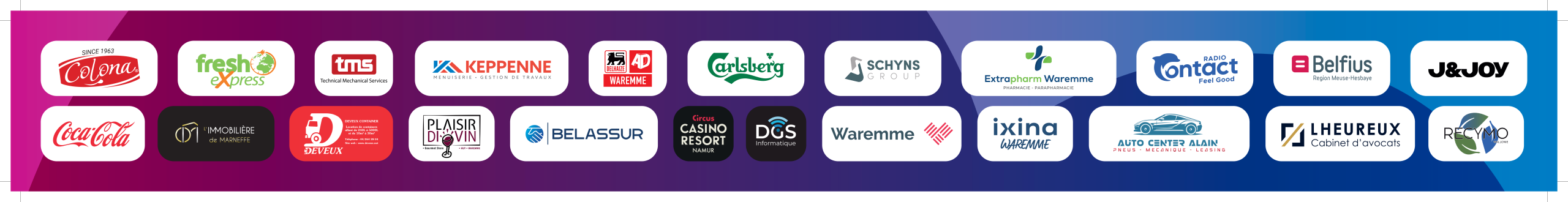 Sponsors Beach Waremme 2026