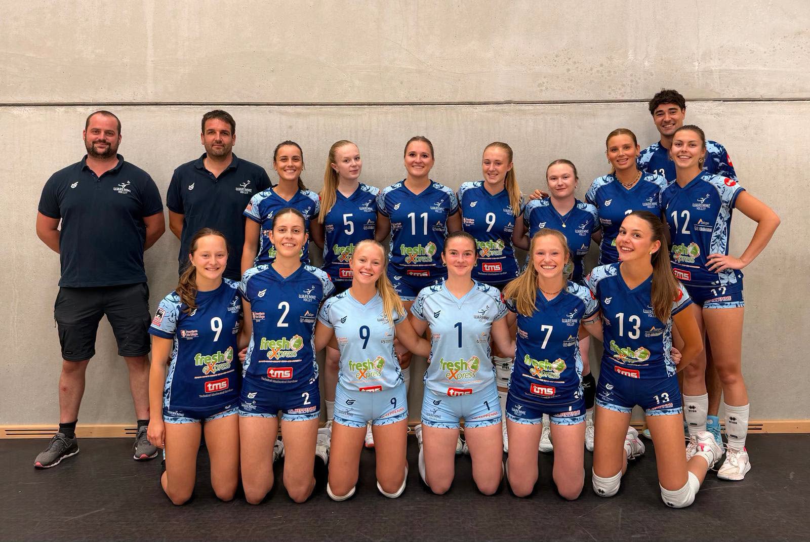 Filles et femmes Waremme Volley